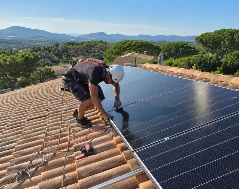 Installateur panneaux solaires Drouges — pose photovoltaïque sur toiture