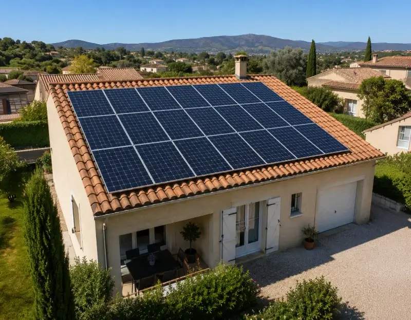 Prime à l'autoconsommation panneaux solaires Drouges — aide financière de l'État